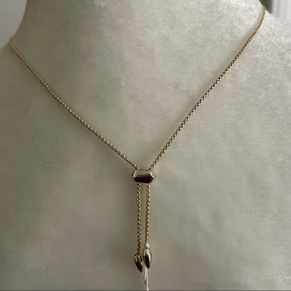 KENDRA SCOTT Rose Gold Filigree coin necklace - Picture 5 of 6